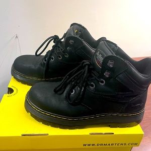 Doc Martens ladies steel toe work boots